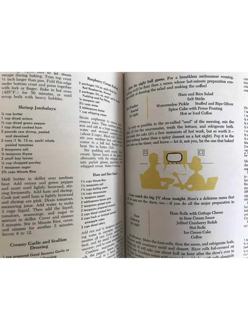 Vintage General Foods Kitchens Cookbook, 1959 Second Printing
